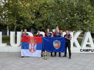 Студенти Криминалистичко-полицијског универзитета освојили прво место на такмичењу у Будимпешти