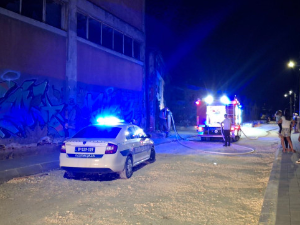 Пожар у некадашњој фабрици порцелана у Зајечару