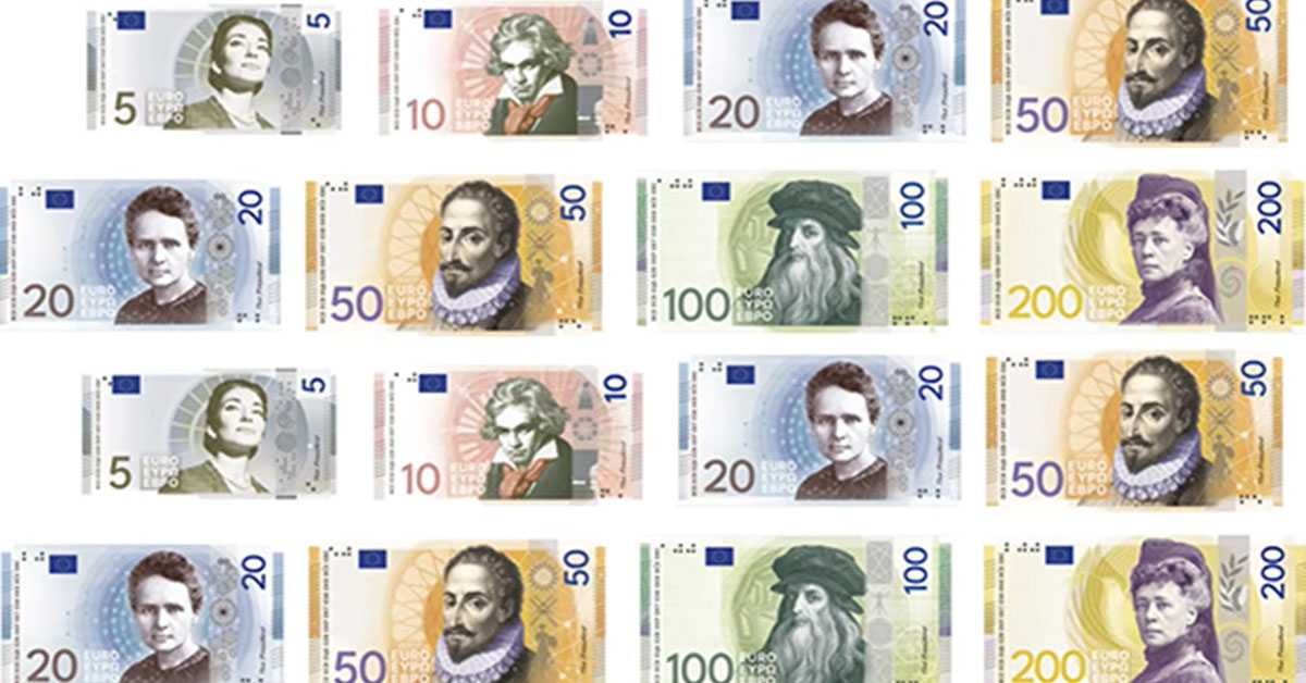 Нови евро: Бетовен и Леонардо против птица 