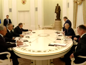Минић и Додик с Путином у Москви: Русија наставља подршку Републици Српској