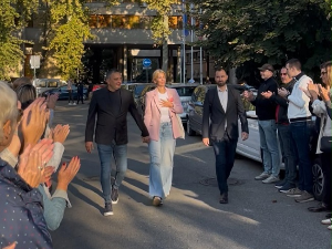 Одборница "Крени-промени" Татјана Мићић дала изјаву у полицији о инциденту са Александром Шапићем 