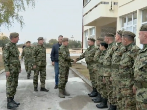 Мојсиловић обишао касарну Трећи пешадијски пук: Јачање капацитета војске у Пироту