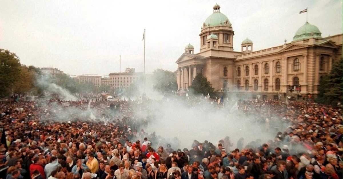 Годишњица 5. октобра –  демонстрација којима је окончана владавина Слободана Милошевића