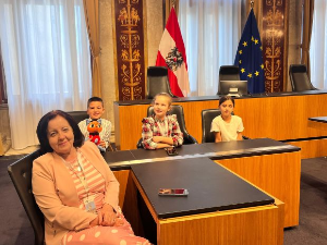 Мали амбасадори Равног Села у Бечу - од школске клупе до аустријског Парламента