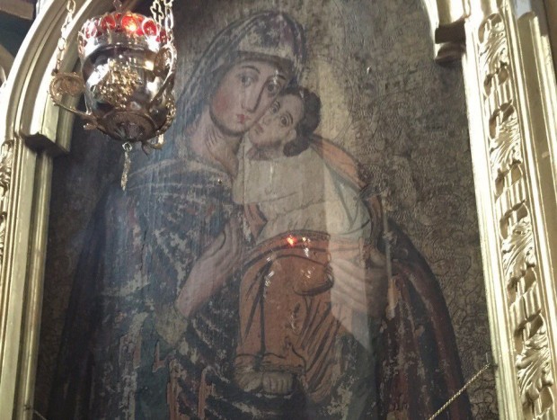 Ikona Majke Božije u manastiru Beočin