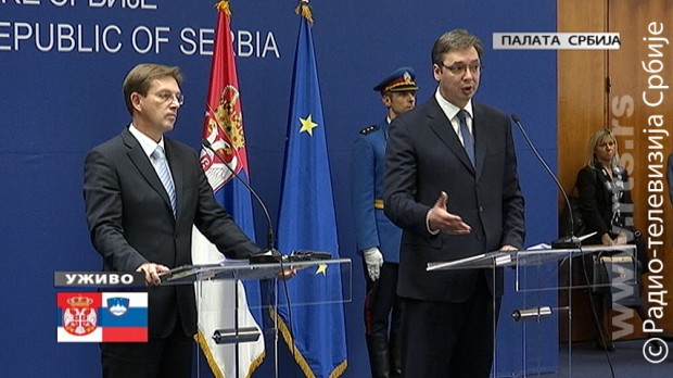 Konferencija za medije Vučića i Cerara