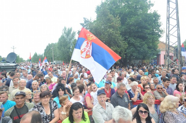 Građani se u velikom broju okupili u Debeljači