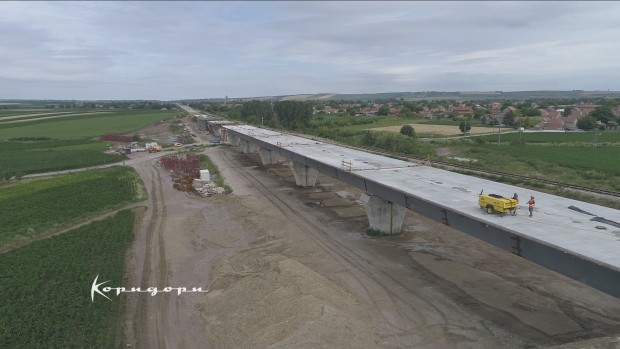 Izgradnja novog dvokolosečnog železničkog vijadukta kod mesta Beška