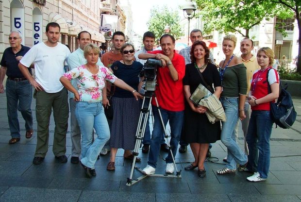 Екипа на снимању ''Приче о Фројд''