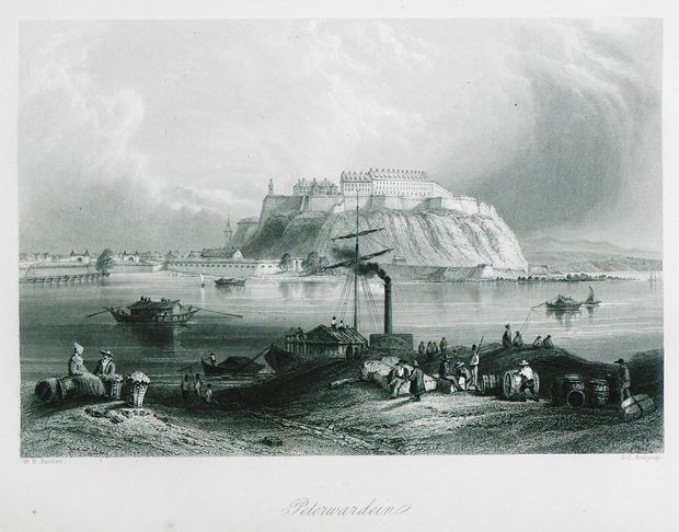 Petrovaradinska tvrđava 1821.