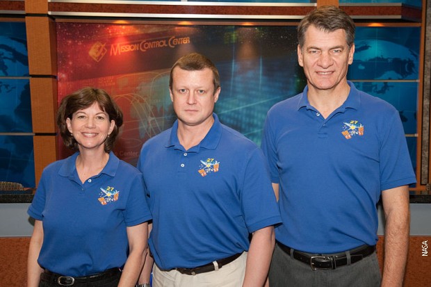 Posada Sojuza TMA-20: Ketrin Koleman, Paolo Nespoli i Dimitrij Kondratjev