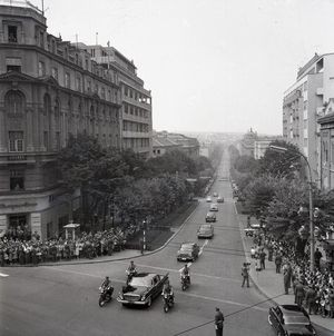 Улице Београда пред Конференцију 1961.