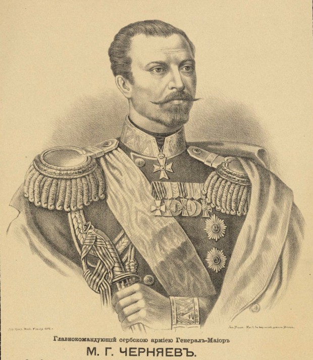 General Černjajev 1876.