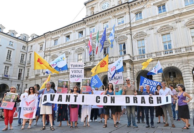 Protest podrške u Torinu