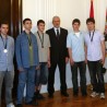Председник и балкански прваци у математици 