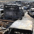 У пожару изгорело око 700 возила