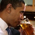 Кад Обама прави пиво