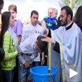 Групно крштење у Бабушници 