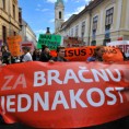 Подршка геј браковима у Загребу