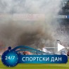 Навијачи Ајакса запалили Ротердам!
