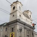 Прва литургија у новој цркви 