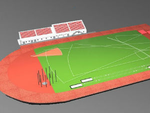 Изградња Атлетског стадиона у Новом Пазару