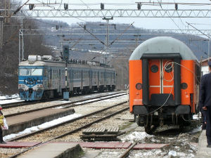 Пруга Београд–Бар, први воз на старој траси