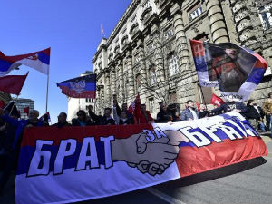 Протест "Двери" због политике Владе