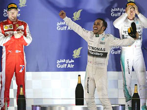 Хамилтон најбржи у  Бахреину