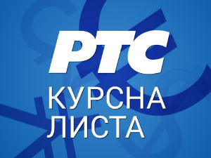 Курсна листа за 25. мај