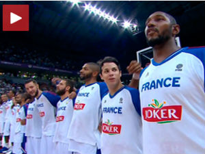 Кошаркаши Француске сами отпевали химну