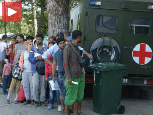 Српске амбуланте прва помоћ за мигранте 