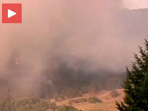 Марић: Пожар под контролом, заштићени људи и објекти