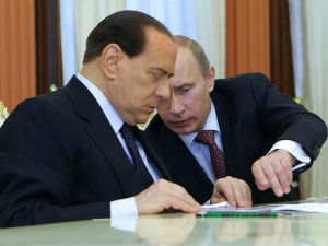 Берлускони на Криму, за викенд са Путином