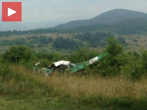 Срушио се авион српских ознака код Добоја, једна жртва