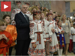 Деца Европе код председника Николића