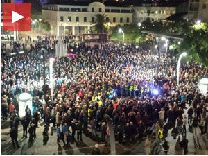 Протест присталица ДФ-а у Подгорици без инцидената