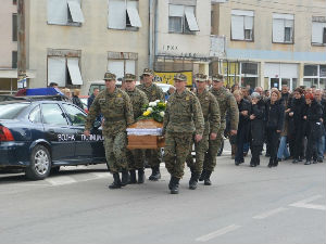 Сахрањени убијени војници у БиХ