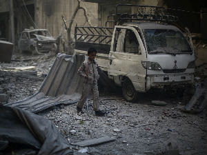 Дете погинуло у гранатирању Дамаска
