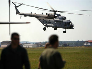 Отпала врата хеликоптера у Хрватској