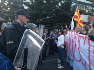 Нови протести у Скопљу протекли мирно