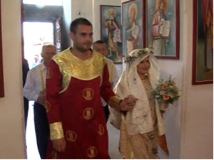 Венчање по узору на средњовековну српску властелу