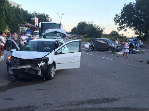 Несрећа у Бечићима, повређено четворо туриста из Србије