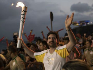 Олимпијски пламен стигао у Рио де Жанеиро