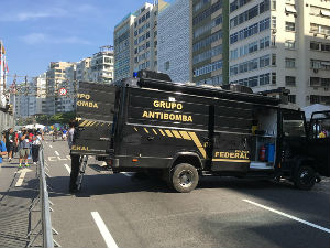 Рио, контролисана експлозија сумњиве торбе