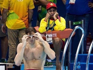 Досадни послови у Рију, спасилац на такмичењу у пливању