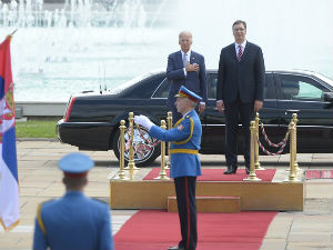 Светске агенције о Бајденовој посети Београду