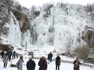 Ледена бајка на Плитвицама 