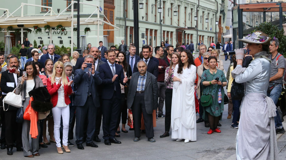 Дух Скадарлије у центру Москве