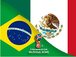 Бразил против Мексика за четвртфинале